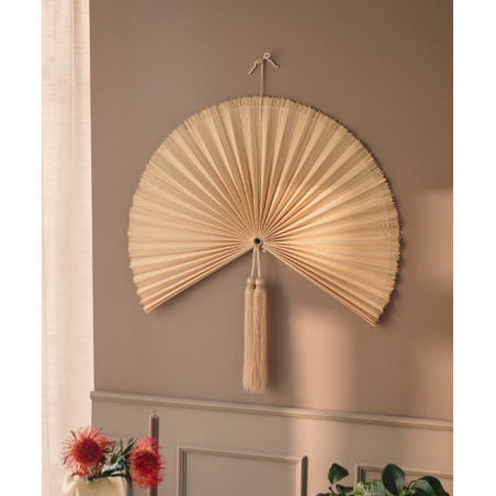 Éventail mural décoratif design