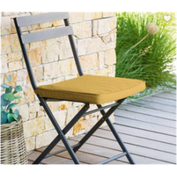 Galette de chaise pour extérieur
