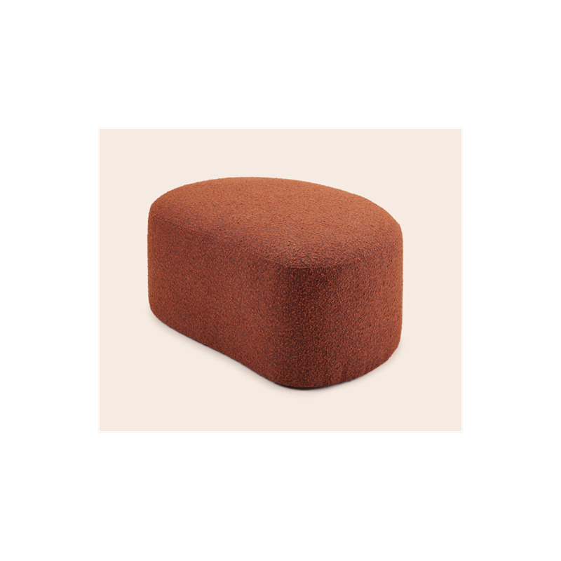Pouf au design contemporain