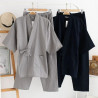 Jinbei Homme-Ensemble veste et pantalon japonais